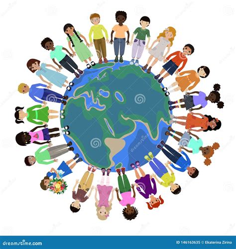 Kids Holding Hands Around The World At Sasstabilizeblog Blog