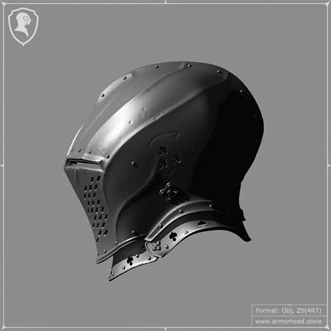 Fantasy Gothic Knight Helmet — Armorhead