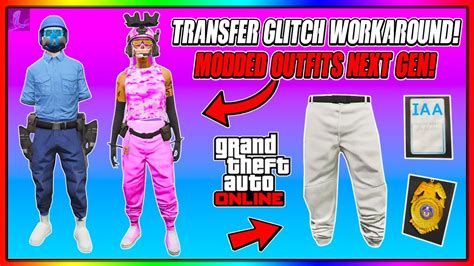 Updated Workaround Next Gen Transfer Glitch Modded Outfits Gta