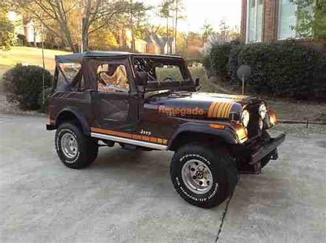 Purchase Used Jeep Cj Renegade Unrestored Survivor Cj Orig