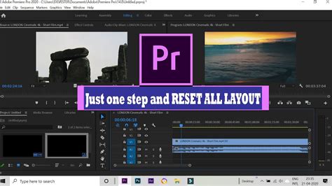 How To Reset Adobe Premiere Pro 2020 To Default Settings YouTube