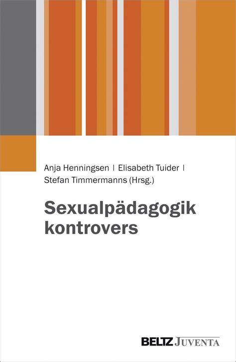 Sexualp Dagogik Kontrovers Von Buch