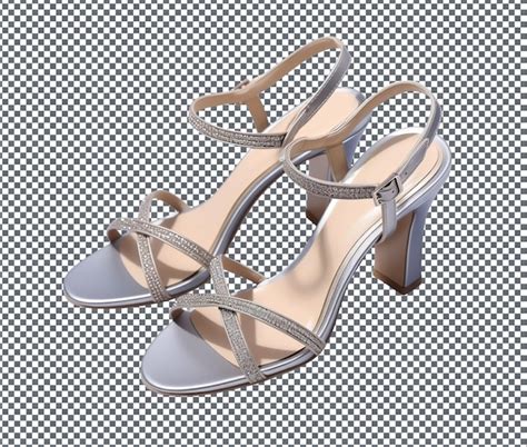 Premium Psd Beautiful Heel Shoes Isolated On Transparent Background