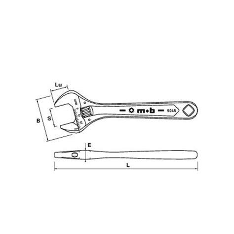 Cle A Molette Chromee Couple Mm Mob