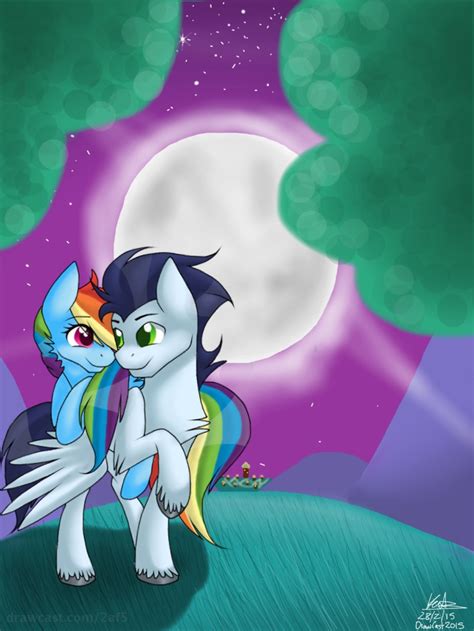 Soarin x Rainbow Dash by DuskAndDashie on DeviantArt