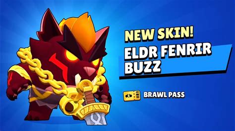 Brawl Stars Eldr Fenrir Buzz Skin Gameplay Youtube