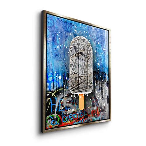 DOTCOMCANVAS® Premium Canvas Art - Pop Art - Graffiti Ice ...