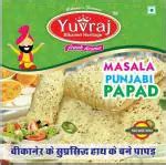 Buy Yuvraj Masala Punjabi Papad Kali Mirch Khar Sajji 950 Gm Online