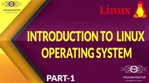 01 Introduction To Linux Operating System Linux Cli Linux