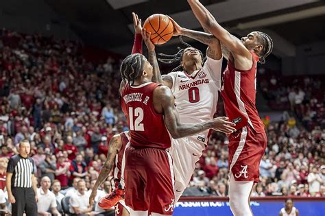 Arkansas Mens Basketball Drops Regular Season Finale To Alabama In