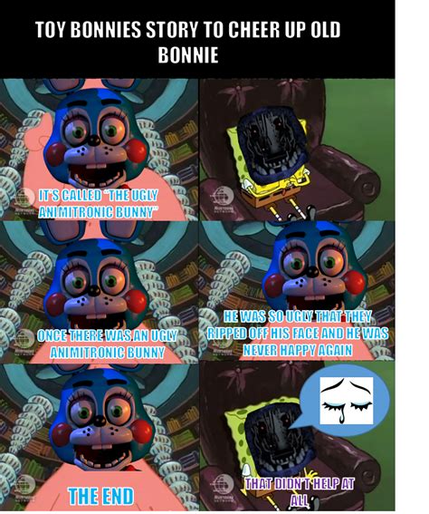 That Didnt Help At All By Onyxcarmine On Deviantart Fnaf Memes Fnaf