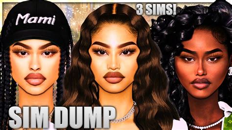 Urban Sim Dump 💎 Cc And Sim Download Sims 4 Cas Youtube