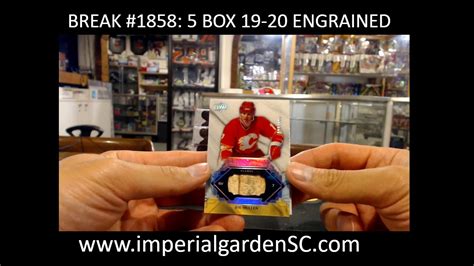 Break Box Case Break Ud Engrained Hockey Nhl Youtube