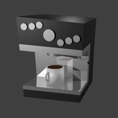 Free espresso machine 3D model - TurboSquid 1408871