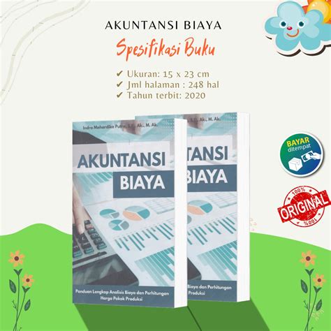 Jual Akuntansi Biaya Panduan Lengkap Analisis Biaya Indra Mahardika