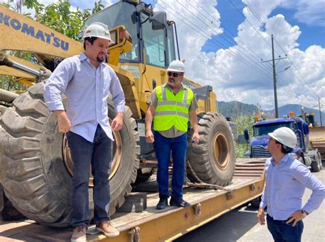 Obraspublicasec On Twitter Hoy Llegamos Con Maquinaria A La Zona De