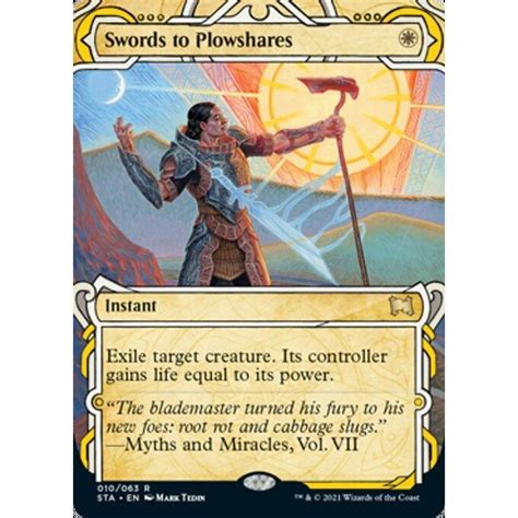 Mtg 白英語版 《剣を鍬にswords To Plowshares》★ミスティカルアーカイブfoil★ ストリクスヴン Stx