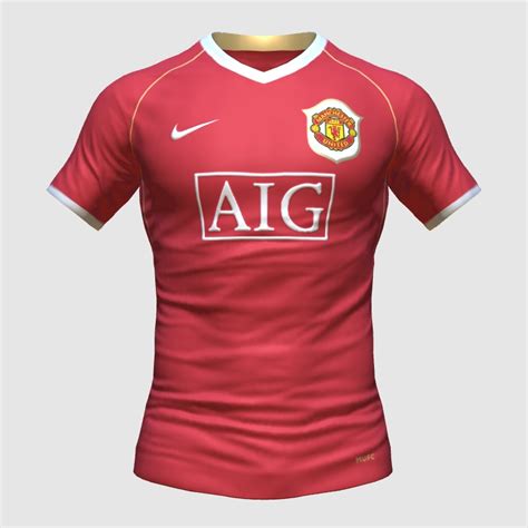 MANCHESTER UNITED HOME KIT 2006 2007 FIFA Kit Creator Showcase