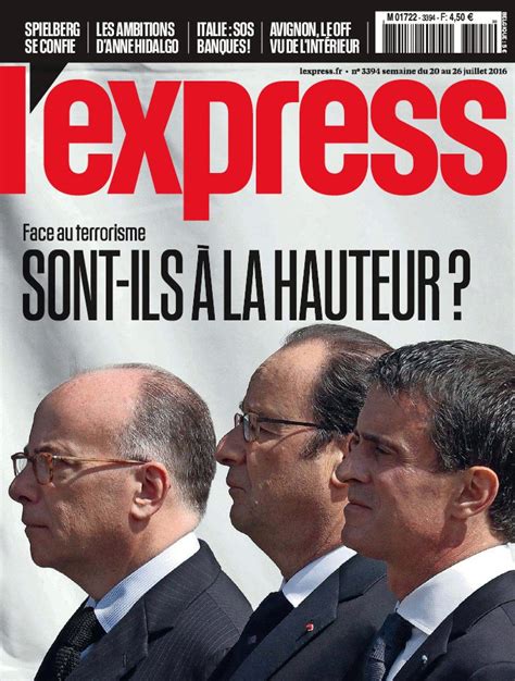 Lexpress N°3394 Du 19 Juillet 2016 à Télécharger Sur Ipad