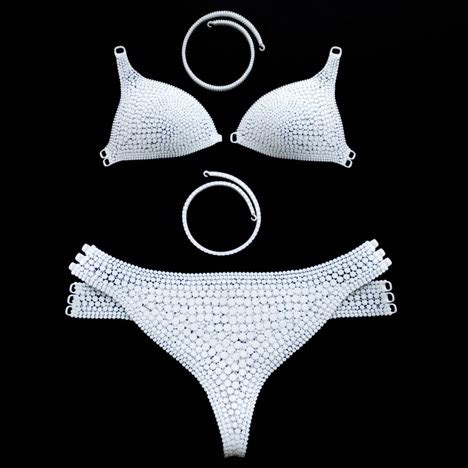 Born From BONE N12 3D Printed Bikini By Continuum Fashion And Shapeways