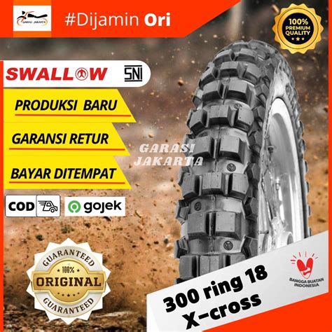 Jual Ban Cross Trail Ring Ban Luar Motor Ring Ban Swallow