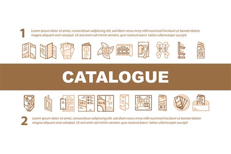 Catalog And Booklet Landing Header Vector By Sevector Thehungryjpeg