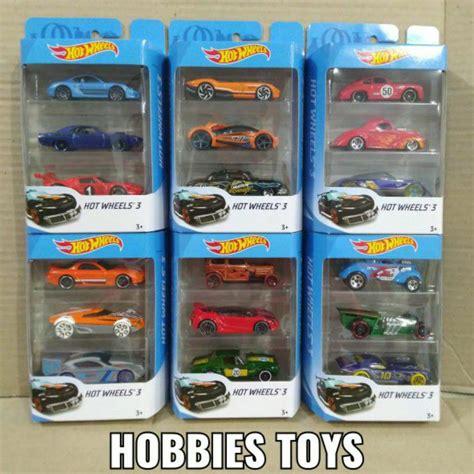 Jual Hot Wheels HW Pack Hotwheels Giftpack Isi Pcs Random Acak Murah ORI Mattel Shopee