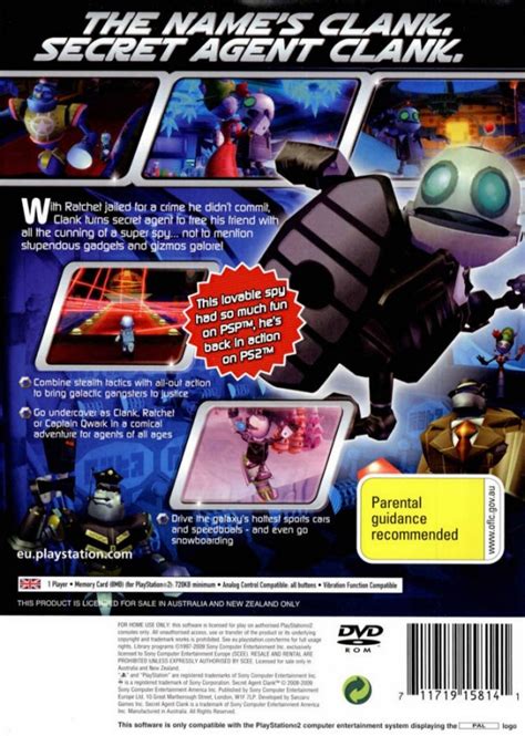 Secret Agent Clank for PlayStation 2 - Sales, Wiki, Release Dates ...