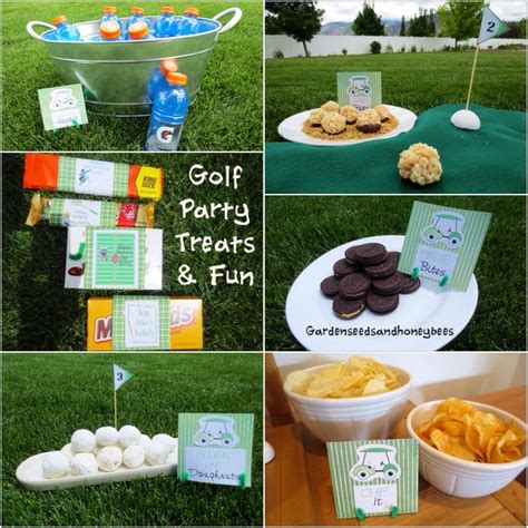 Golf Party Treats And Fun Party Treats Golf Party Party