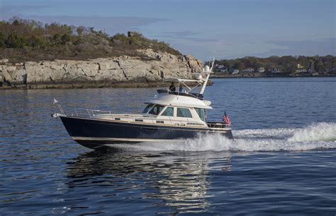 Sabre 48 Fly Bridge Sedan Motor Yacht Custom Hand Crafted Maine