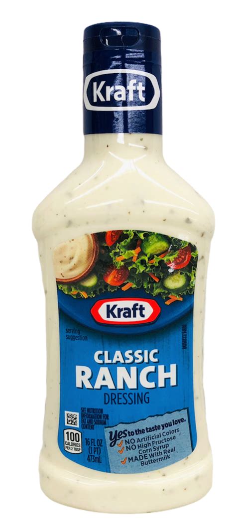 Kraft Classic Ranch Salad Dressing 16 Oz Ebay