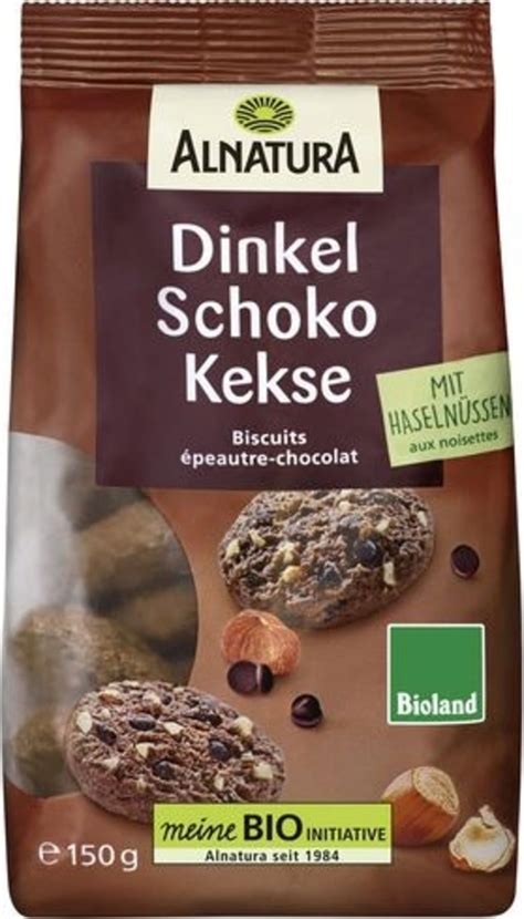 Alnatura Organic Spelt Chocolate Biscuits 150 G Piccantino Online Shop