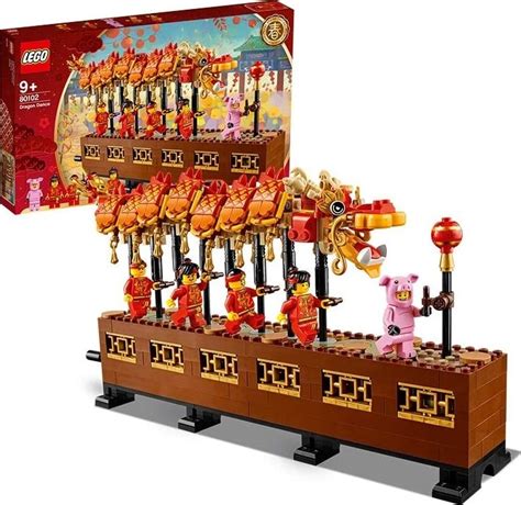 Lego Chinese Festivals Dragon Dance | 80102 Buy, Best Price in UAE, Dubai, Abu Dhabi, Sharjah