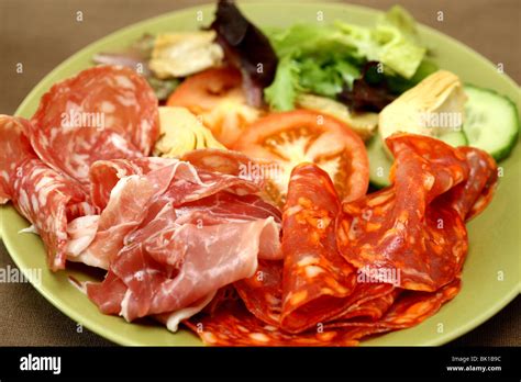 Italian Meats Hi Res Stock Photography And Images Alamy