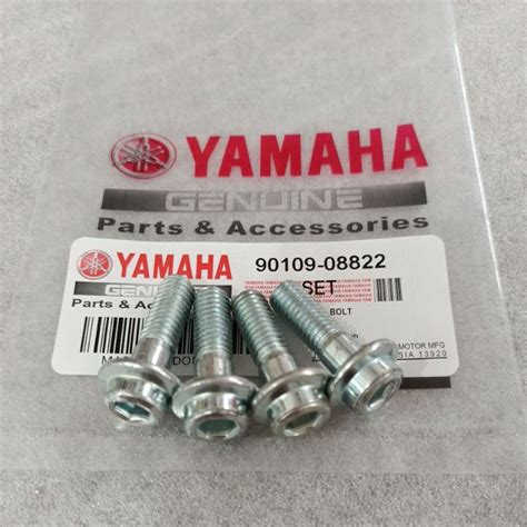 Pcs Yamaha Y Zr Y Lc Lc Rear Footrest Bracket Screw Foot