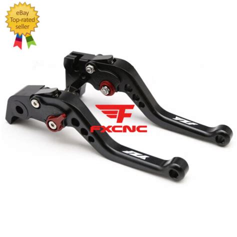 For Yamaha Yzf R Adjustable Brake Clutch Levers Short Logo