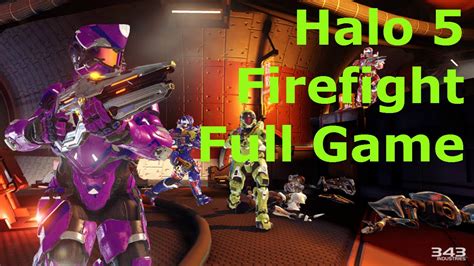 Halo 5 Guardians Warzone Firefight Full Game 720p 60fps Youtube