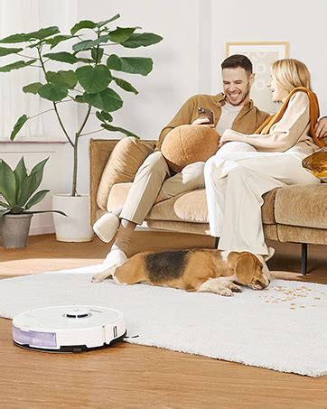 roborock S8 Aspirateur Robot Laveur 6000 Pa Système de Brosse à Double