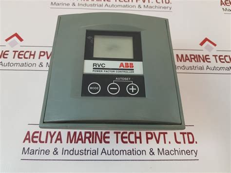 Abb Rvc A Power Factor Controller Aeliya Marine