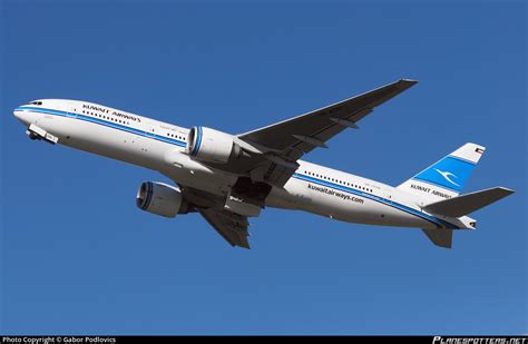 9k Aob Kuwait Airways Boeing 777 269er Photo By Gabor Podlovics Id