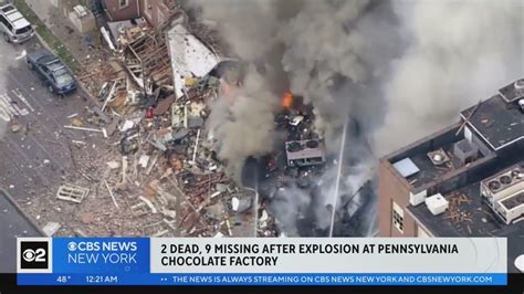 Två döda efter explosion på chokladfabrik i USA