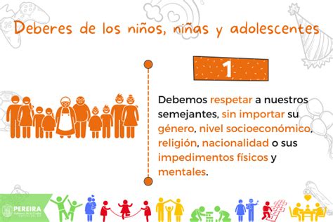 Deberes de los niños niñas y adolescentes