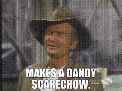 YARN Makes A Dandy Scarecrow The Beverly Hillbillies 1962