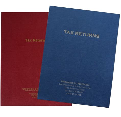 Tax Return Folders At Lower Prices