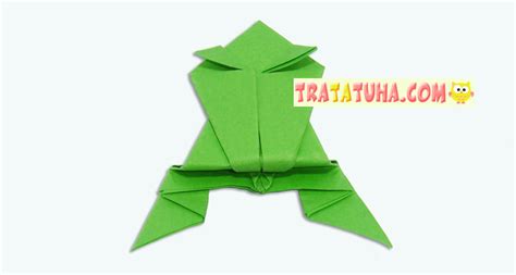 Origami Frog — Step By Step Photo Tutorial