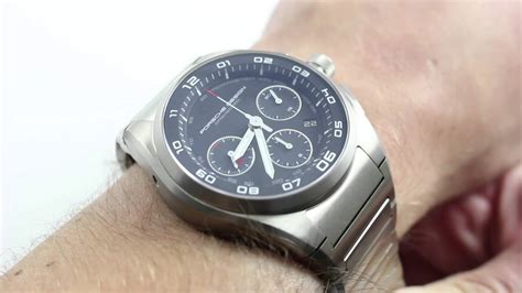 Porsche Design Dashboard P Chrono Luxury Watch Review Youtube