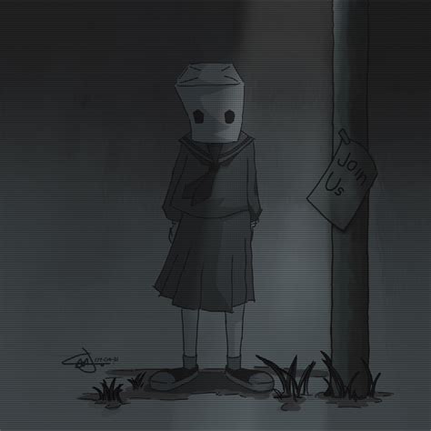 Paper Bag Head By Seijmichael On Deviantart