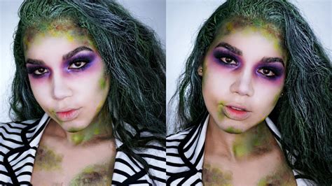 Glam Beetlejuice Makeup Tutorial Halloween Makeup Darlene