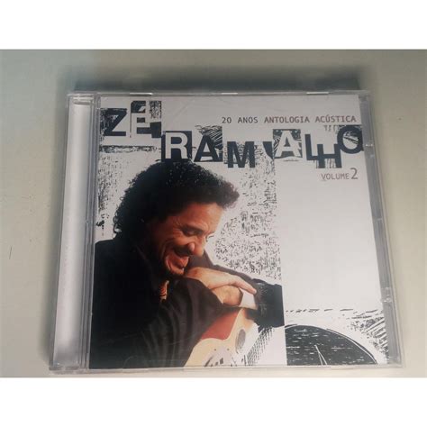 Cd Ze Ramalho Anos Antologia Acustica Volume Shopee Brasil