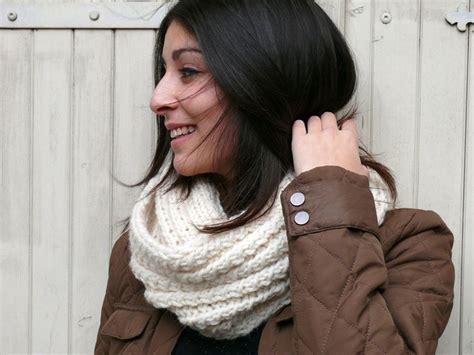 Diy Milk Le Dernier Snood De L Hiver Bee Made Tricot Snood